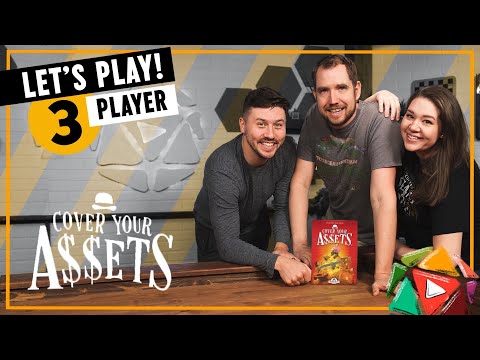 Let's Play COVER YOUR ASSETS | Play the Game Ep. 23 | How to Play and Playthrough