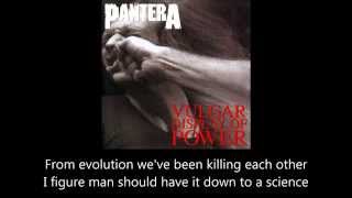 Pantera - No Good (Attack The Radical) (Lyrics)