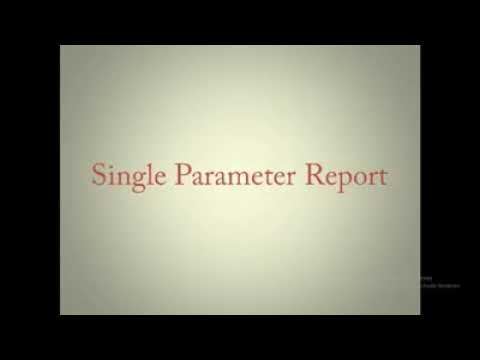 SQL Server Reporting Services (SSRS) in 5 min. Single Parameter Report.