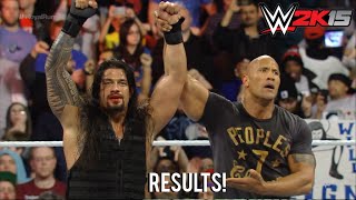 Roman Reigns Wins Royal Rumble 2015, WWE Royal Rumble 2015 Match Result!