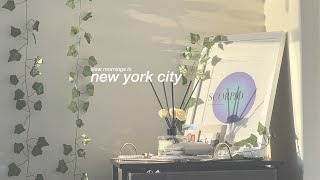slow mornings in new york city + chit chat