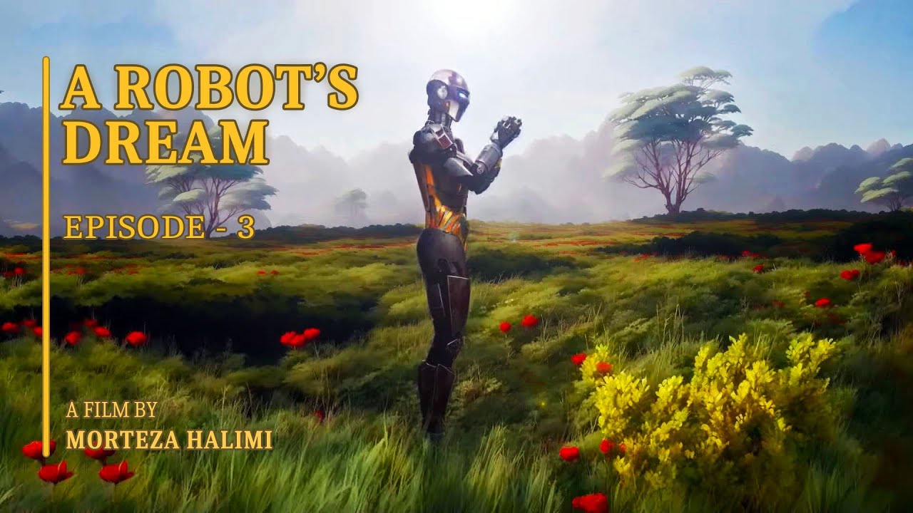 A Robot's Dream | Episode 3 (AI Animation with Stable Diffusion)
