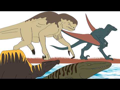 ALL DINOSAURS in JURASSIC WORLD REBIRTH TRAILERS 🦖🍿