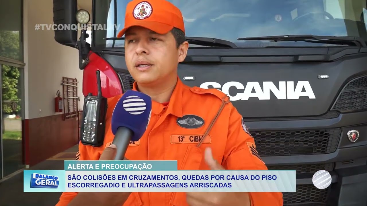 Aumento no Fluxo de Veículos Eleva Risco de Acidentes: Bombeiros Fazem Alerta