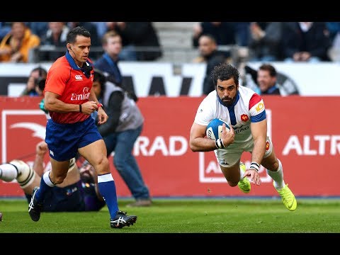 Huget finishes phenomenal 80m French try! | Guinness Six Nations