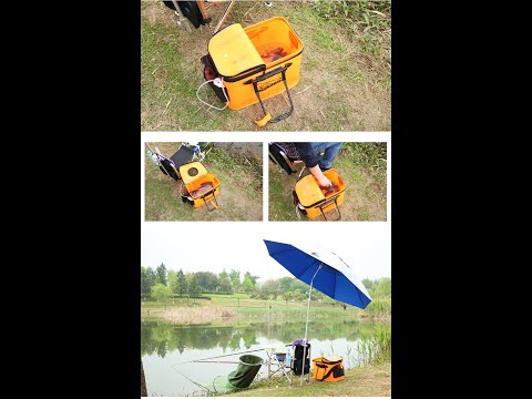 Portable EVA Fishing Bag Fishing Bucket Folding ❤️#Shorts