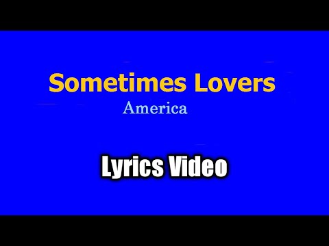 Sometimes Lovers cover