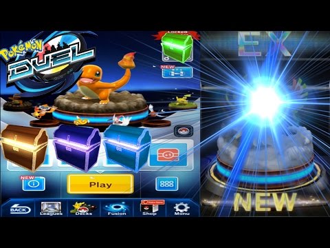 CHEST OPENING della VITA! 3 LEGGENDARIE EX nel BAULE GRATIS e nel BAULE SHOPPATO! Pokemon Duel ITA