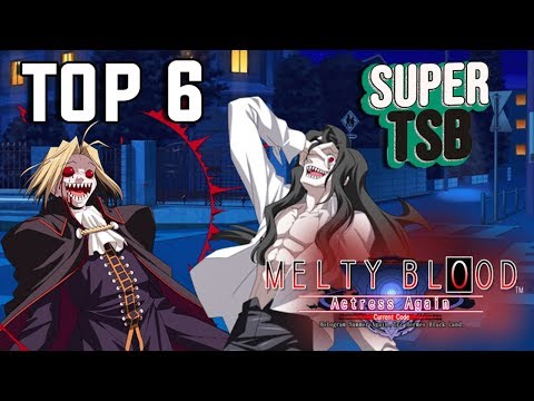 Melty blood - TOP 6 @Super TSB 2020 TIMESTAMP [4k/60fps]