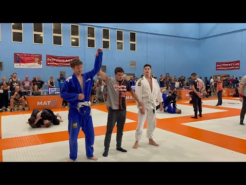 Grappling Industries London 2022 - White Belt -185lbs Match 3