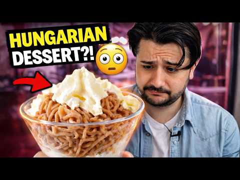 Traditional Hungarian Desserts & Sweets! | Budapest Food & Travel Guide.