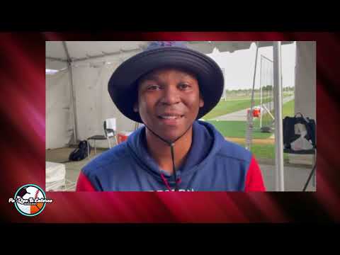 Rafael Devers conversó con Enrique Rojas de ESPN.