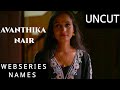 AVANTHIKA NAIR UNCUT WEBSERIES NAMES SR CLUBZ