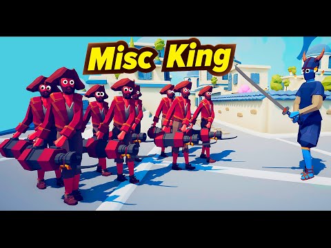 TABS Mod - Misc King vs Units