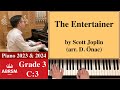 ABRSM Piano 2023-2024 Grade 3, C:3 Joplin: The Entertainer (arr. Önac) [Piano Tutorial]