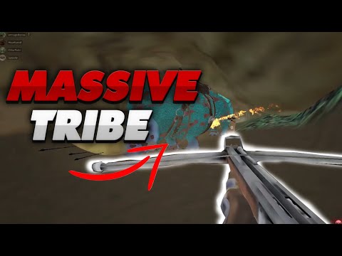 Defending my friends against an Alpha tribe  | Ark Official Smalltribes | Ep2