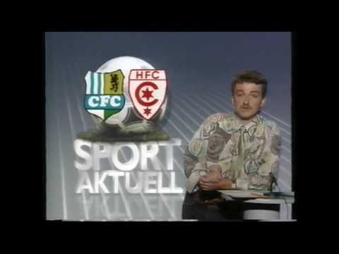Chemnitzer FC - Hallescher FC 3:0 2. Bundesliga 1991 Sport Aktuell