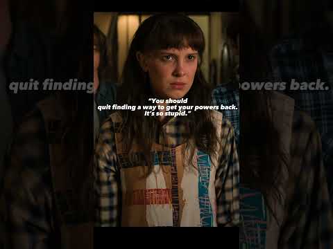 Honestly who would she be without her powers by her side 😭 #eleven #shorts #edit