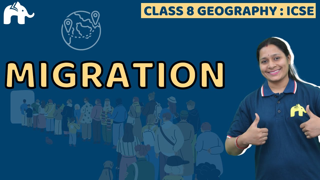 Migration Class 8 ICSE Geography | Selina Chapter 3 | Primitive migration , Forced migration  SST