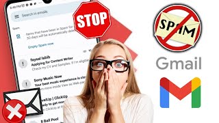 How To Delete/Remove Spam Emails on Android || Stop Spam Emails on Gmail