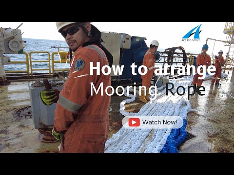 Jack Up Drilling Rig Moorings