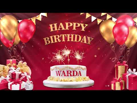 WARDA وردة  | Happy Birthday To You | Happy Birthday Songs 2022