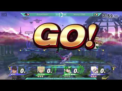 Sink or Swim 60 Doubles Losers Finals - Ronald/Kami (Blue) vs Nixxxy/rDNA (Green)