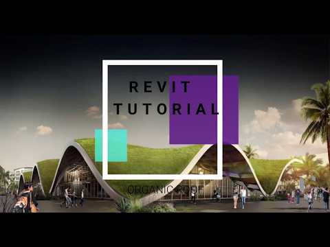 Revit Tutorial - Organic Roof (Massing & Adaptive Component)