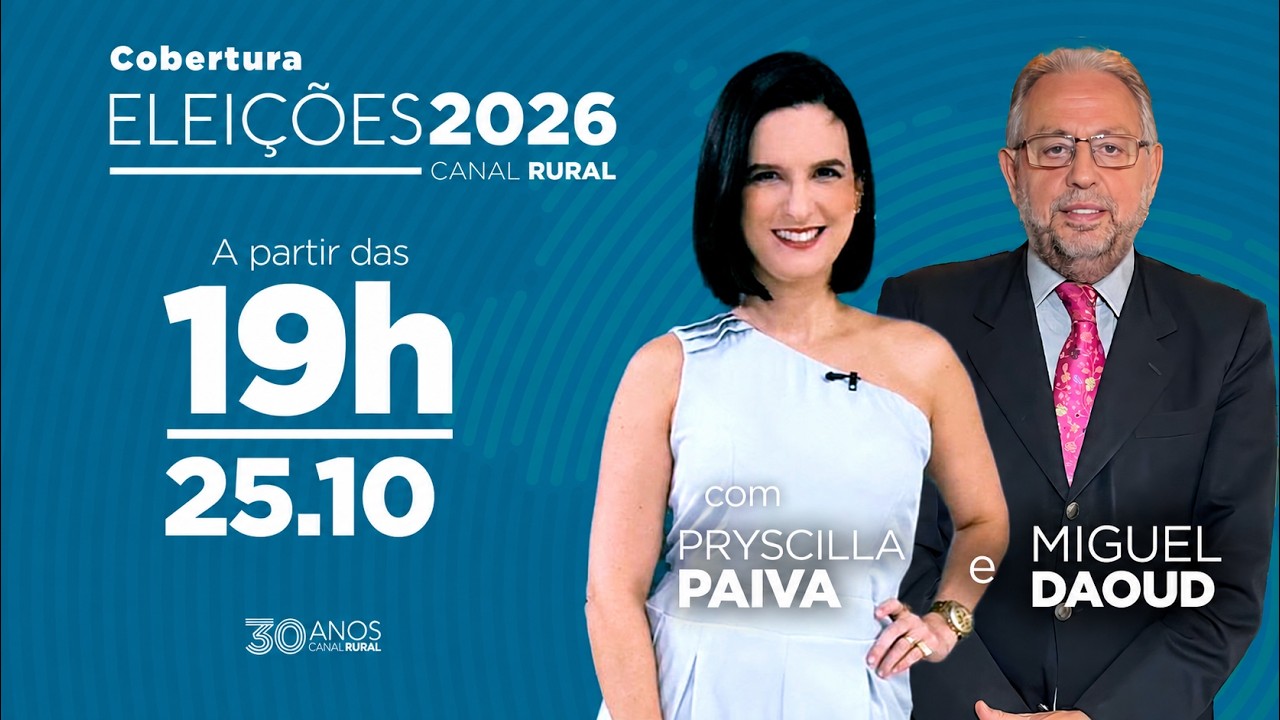 ELEIÇÕES 2026 É NO CANAL RURAL
