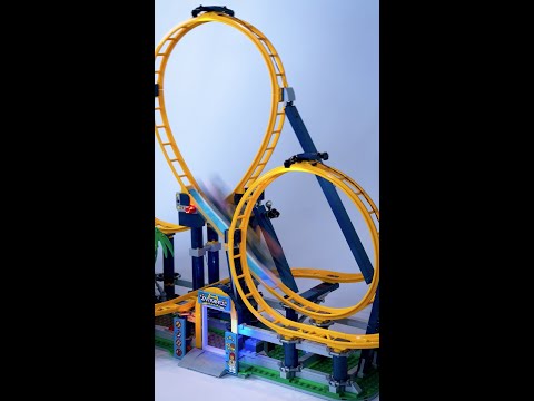 Is this the BEST ever LEGO Rollercoaster?! #Shorts