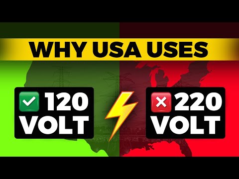 Physics and History of Why USA uses 120 volts and not 220 volts