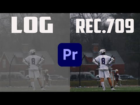 The BEST WAY to Convert LOG Footage to Rec. 709 | Premiere Pro Tutorial