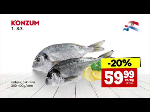 Konzum akcija katalog - Riba 2.3. do 8.3.