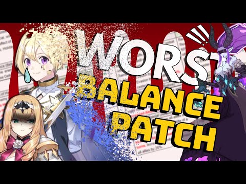 The Worst Balance Update: 8/4 Balance Patch - Epic Seven