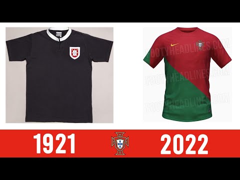 Portugal Football Kit History: 1921-2022