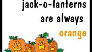 Color O R A N G E orange   Kindergarten