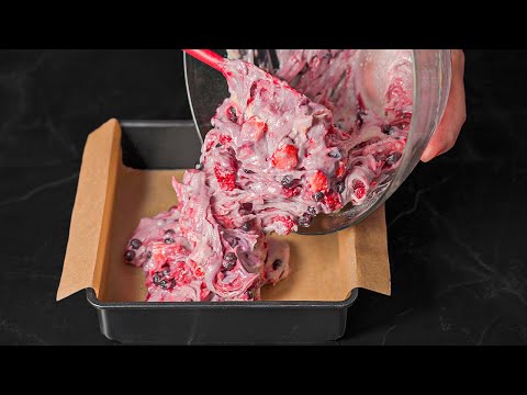 The simplest cake that melts in your mouth! Delicious dessert in 10 minutes