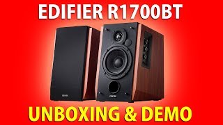 EDIFIER R1700BT • UNBOXING & DEMO