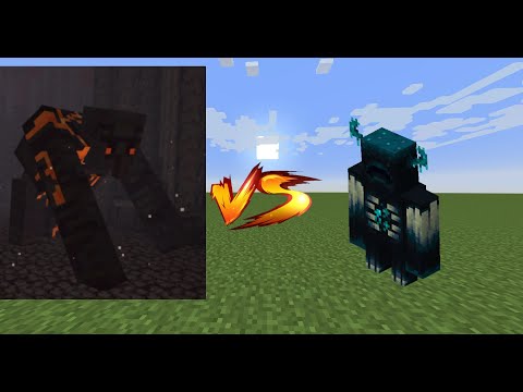 Blackstone Golem (AdventureZ) vs Warden | Minecraft Mob Battle