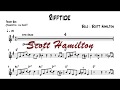 Scott Hamilton plays :Rifftide (solo transcription)