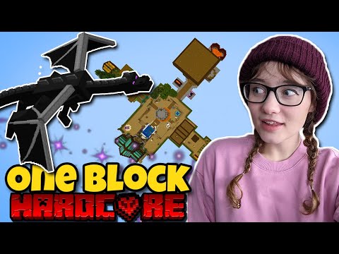 Minecraft Skyblock One Block, but its HARDCORE [Finale]
