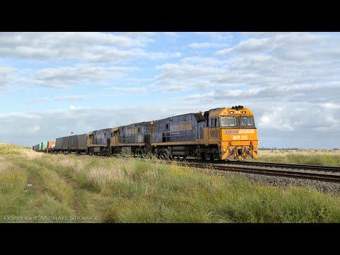1MP2 Steel Wagons & Shipping Containers (24/10/2021) - PoathTV Australian Trains & Railways