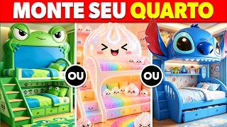 O Que Você Prefere 🎁🛏️ Monte o Quarto de Luxo dos Seus Sonhos 🌈✨ Edição Presente Misterioso