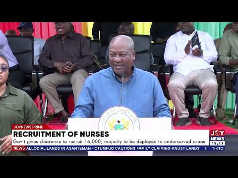 The government gives clearances to recruit 16, 000; majority to be deployed to underserved areas.
