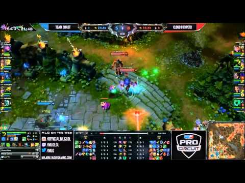 Cloud 9 v Team Coast Highlights | NA LCS Week 3- MLG Anaheim