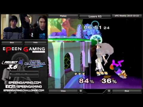 ePG Weekly - Vista (Marth) Vs. Blub (Fox) (Losers R5) - Melee