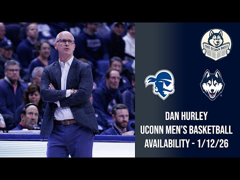 Audio: Dan Hurley pregame media availability (Seton Hall) - 1/12/26