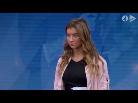 Hanna Ferm är så nervös att hon skakar - Idol 2017