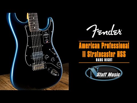The All-New Fender American Professional II Stratocaster HSS