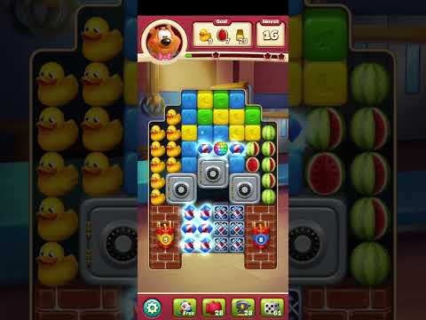 Toon Blast Level 8479 - No Boosters 🎯 #toonblast